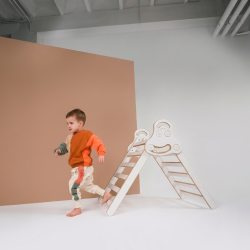 Échelle de motricité Montessori Pikler en bois naturel