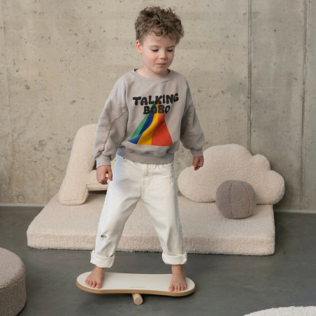 Planche d'équilibre Montessori en bois pour enfant