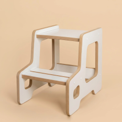 Tour d'observation Montessori en bois - Cuisine