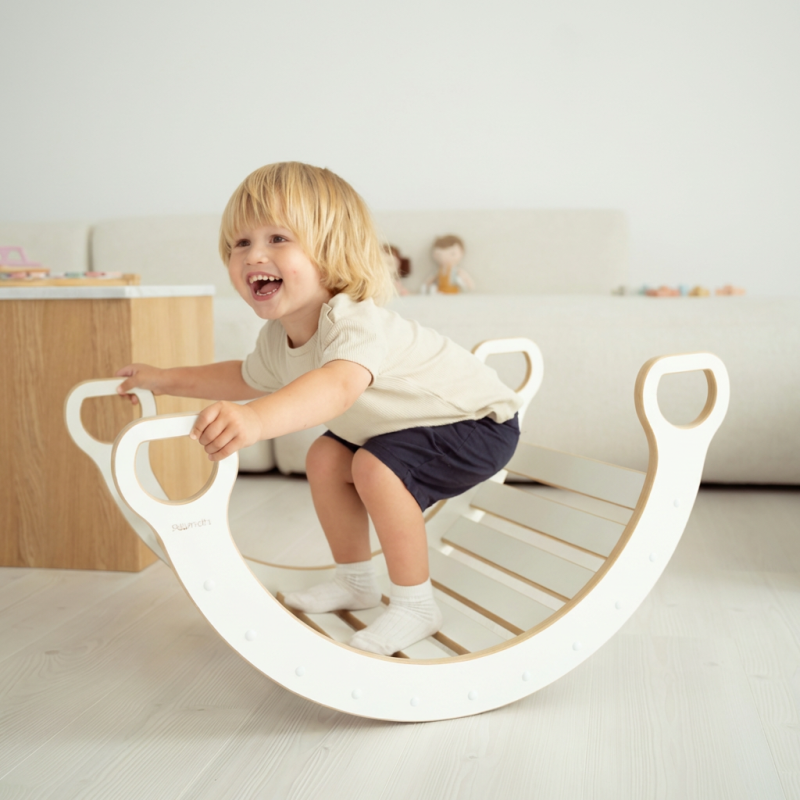 Balançoire Montessori en bois Grande Taille