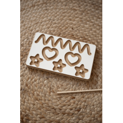 Tablette d'activité Montessori en bois pour enfants