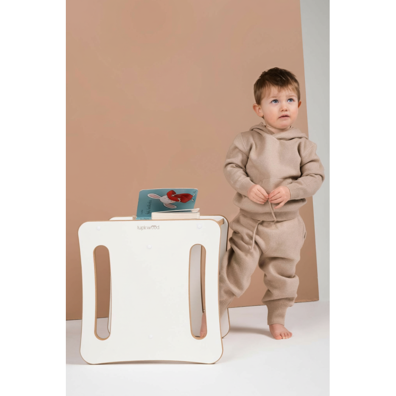 Chaise et table Montessori 2-en-1 enfant en bois