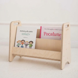 Bibliothèque Montessori en bois pour la chambre d'enfant
