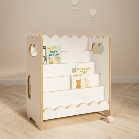 Bibliothèque Montessori évolutive en bois pour enfant - Mini