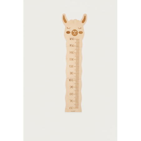 Mètre de croissance enfant en bois Alpaka pour chambre