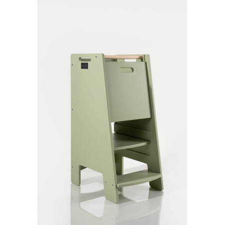 Tour d'observation Montessori pour enfant en bois - Olive