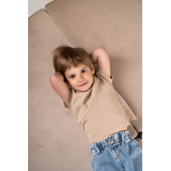 Tapis de jeu Montessori enfant carré en mousse - Beige — photo 5