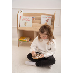 Étagère Montessori en bois SMART pour livres et jouets