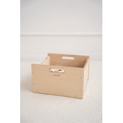 Coffre à jouets enfant en bois massif 'Grand Box'