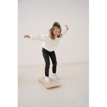 Planche d'équilibre Montessori en bois pour enfants