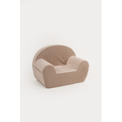 Siège en mousse enfant - Beige