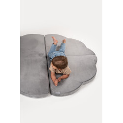 Tapis de jeu Montessori nuages - Gris — photo 5