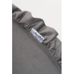 Tapis d'éveil Montessori enfant à volants en mousse - Gris — photo 3