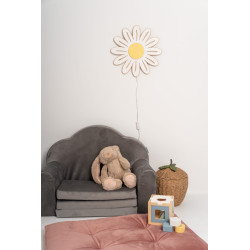 Veilleuse Montessori en bois marguerite pour enfant — photo 4