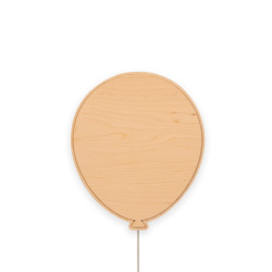 Veilleuse ballon en bois pour enfant - naturel — photo 5