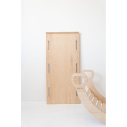 Glissière d'escalade Montessori en bois pour Culbuto XXL - Naturel — photo 3