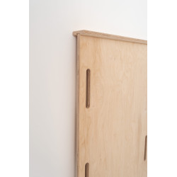 Glissière d'escalade Montessori en bois pour Culbuto XXL - Naturel — photo 5