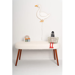 Veilleuse Montessori en bois oie pour chambre enfant — photo 3