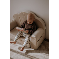 Fauteuil enfant Montessori convertible en mousse - Beige
