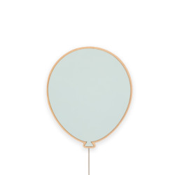 Veilleuse ballon en bois pour chambre d'enfant - Bleu clair — photo 5