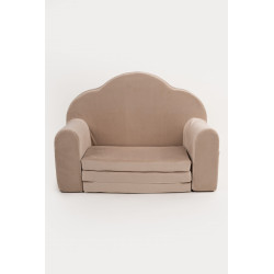 Fauteuil enfant Montessori convertible en mousse - Beige — photo 5