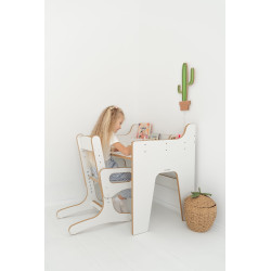 Veilleuse cactus enfant en bois - Lampe de chevet Montessori — photo 7