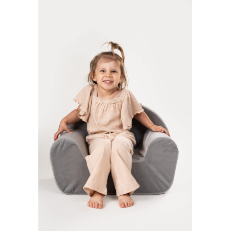 Siège en mousse enfant - Gris