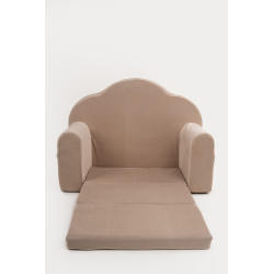 Fauteuil enfant Montessori convertible en mousse - Beige — photo 7