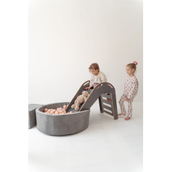Glissière Montessori pour piscine à balles - Grise — photo 2