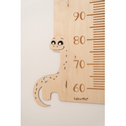 Mètre de croissance enfant dinosaure en bois — photo 2