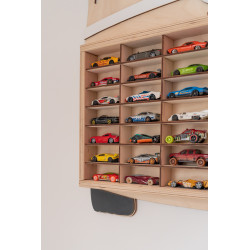 Étagère murale en bois pour petites voitures — photo 3