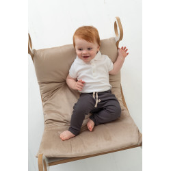 Coussin matelas Montessori pour culbuto en bois - Beige — photo 4