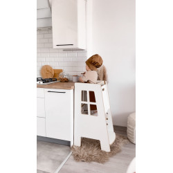 Tour d'apprentissage Montessori en bois extra sûre — photo 4