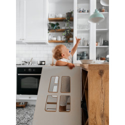 Tour d'apprentissage Montessori en bois extra sûre — photo 5