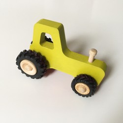Joseph der kleine Traktor - Gelb - Holzspielzeug - Foto 3