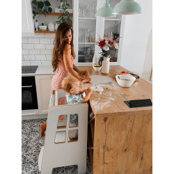 Tour d'apprentissage Montessori en bois extra sûre — photo 8