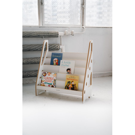 Bibliothèque Montessori en bois enfant – Grande taille