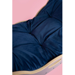 Coussin matelas Montessori enfant pour balançoire XXL - Bleu marine — photo 5