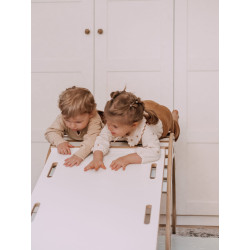 Balançoire Montessori en bois avec toboggan Chmurki - XXL — photo 6