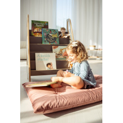 Bibliothèque Montessori en bois pour enfants - Grise — photo 3