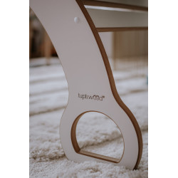 Balançoire Montessori en bois avec toboggan nuages - XXL — photo 4