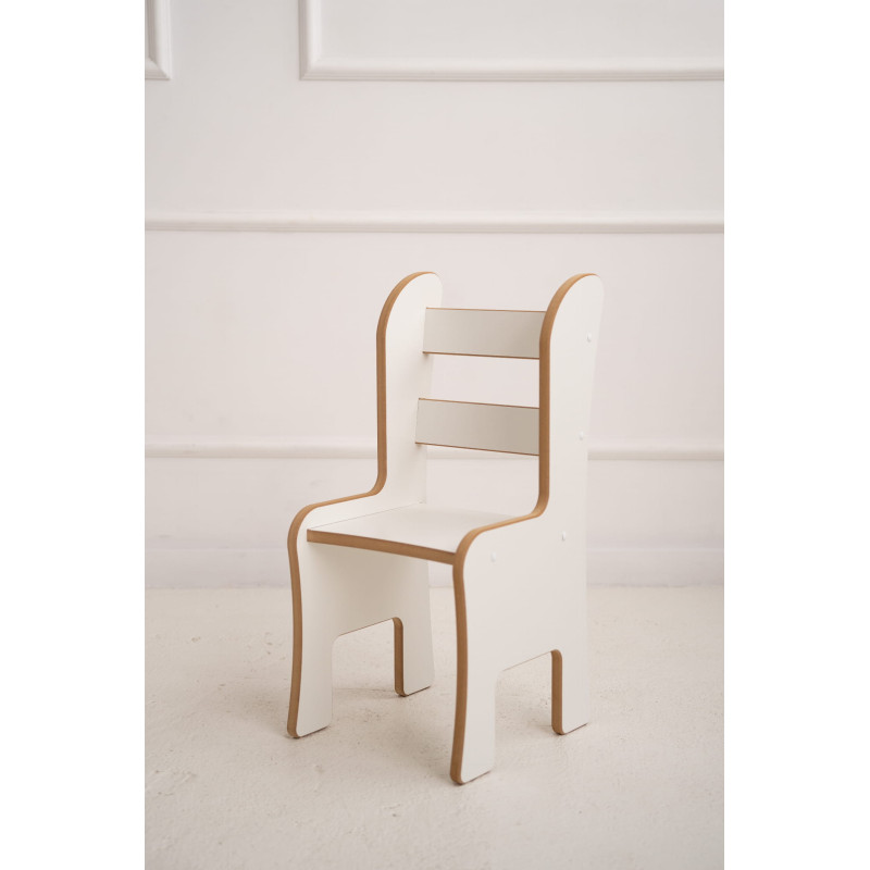 Chaise enfant Montessori en bois naturel