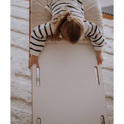 Balançoire Montessori en bois avec toboggan nuages - XXL — photo 8