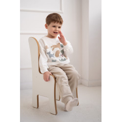 Chaise enfant Montessori en bois naturel — photo 5