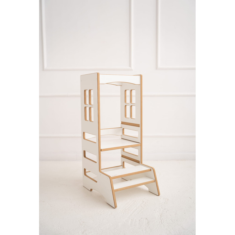 Tour d'apprentissage Montessori en bois Classic