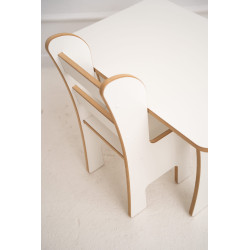 Chaise enfant Montessori en bois naturel — photo 7