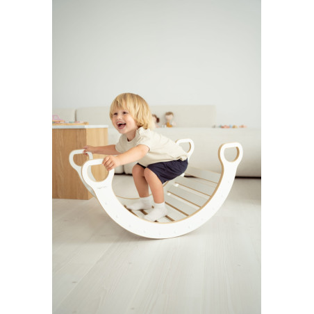 Balançoire Montessori en bois Grande Taille