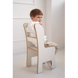 Ensemble table et chaise Montessori enfant en bois naturel — photo 6
