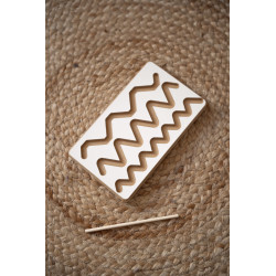 Tablette d'apprentissage Montessori en bois pour enfant