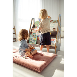 Bibliothèque Montessori enfants en bois - XL grise — photo 5